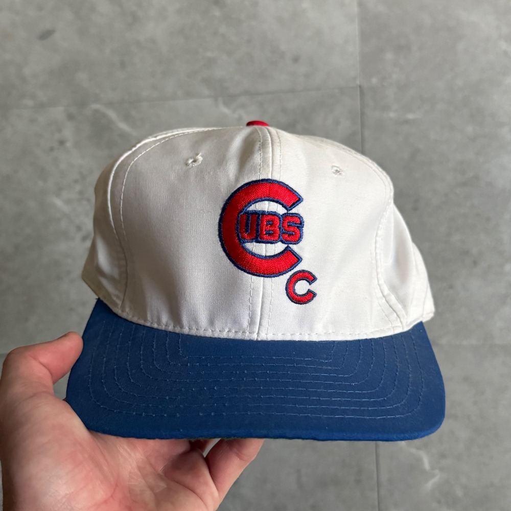 Vintage Pro Star Chicago Cubs MLB Snapback Hat OSFA